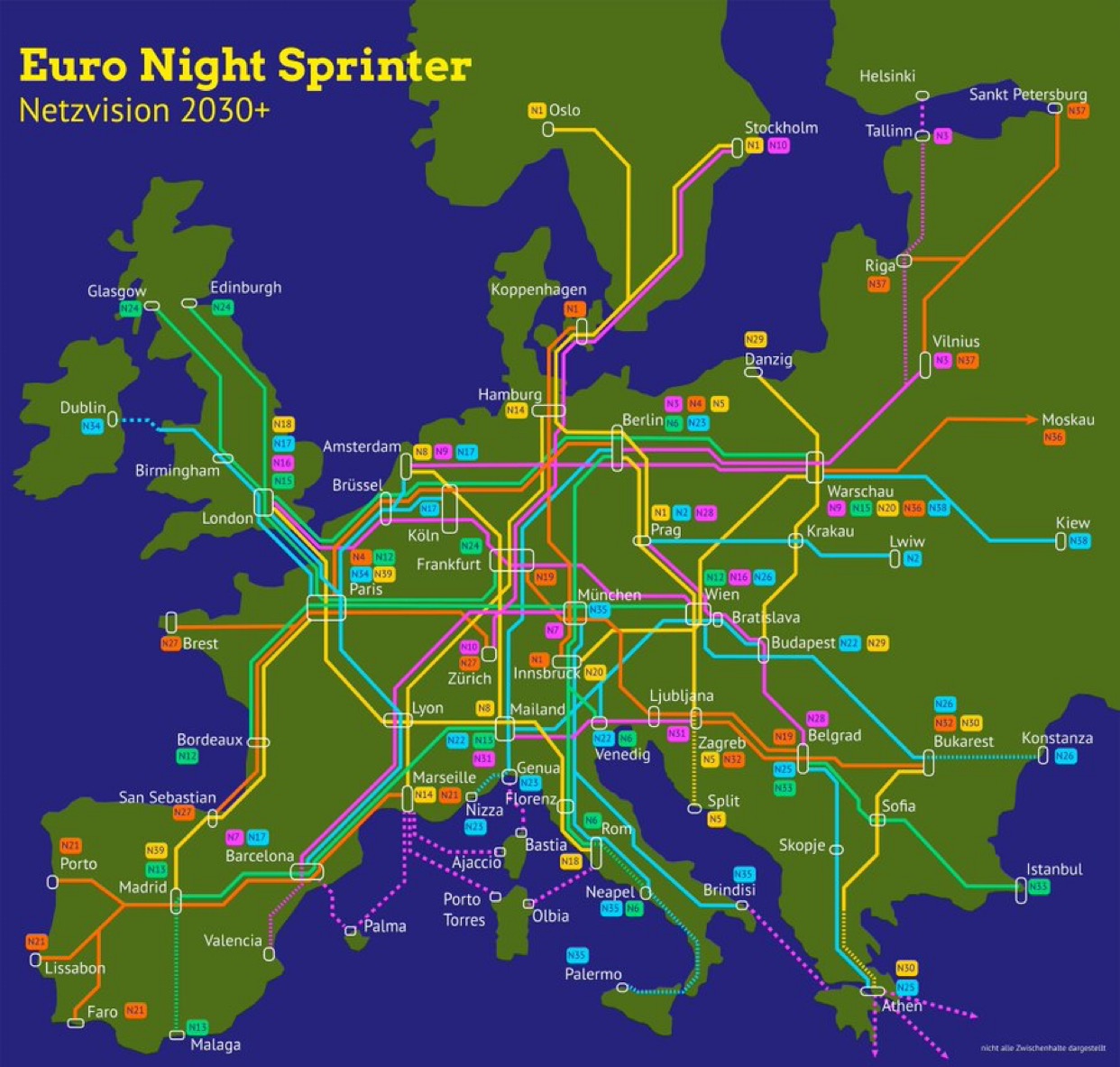 Euro Night Sprinter 2030 Vision 